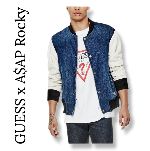 Guess Other - Guess Originals x A$AP Rocky Denim Canvas Jacket